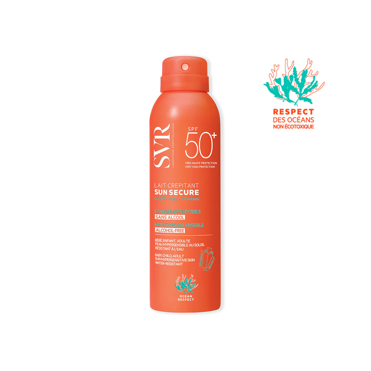 SUN SECURE Lait Crépitant SPF50+ - Image 5